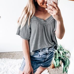 American eagle striped top